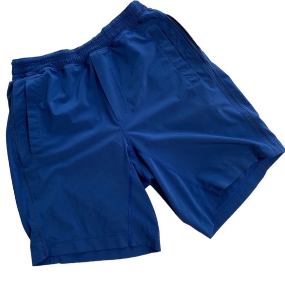 Lululemon Pace Breaker Dark Cobalt Short 9" - Size Medium - Picture 6 of 10
